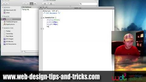 How to Make an Image Rollover in CSS and Adobe Illustrator