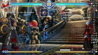 BlazBlue Centralfiction | Tager Standing 720 Timing