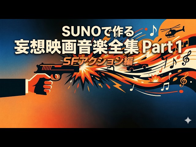 SUNO で作る妄想映画音楽全集 Part 1 - YouTube