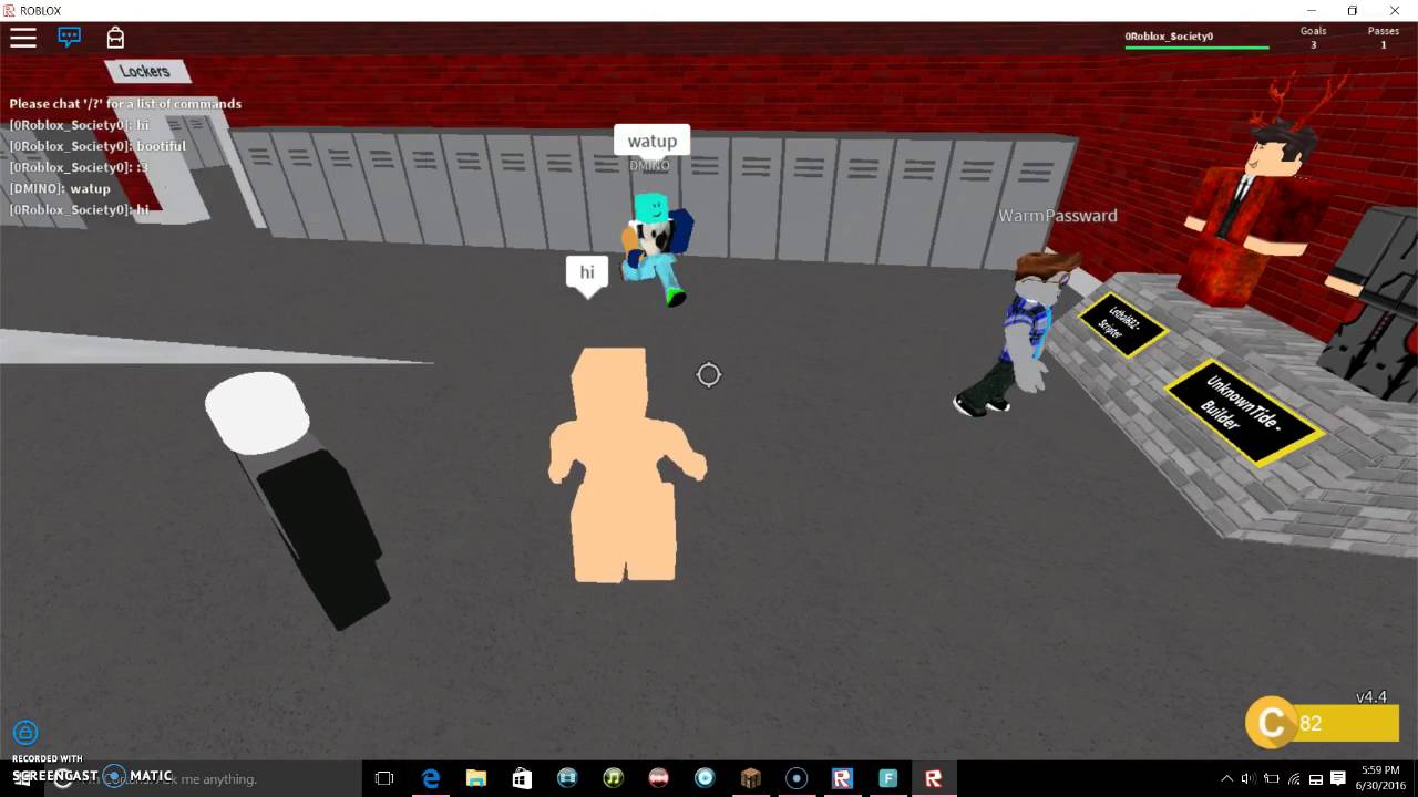 Official Productions-ROBLOX Naked Challenge.