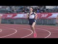 第17回U18陸上競技大会 女子800m決勝 ドルーリー朱瑛里が自己新V