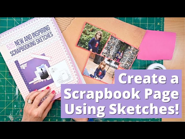 Building a Scrapbook Layout With Washi Tapes! 