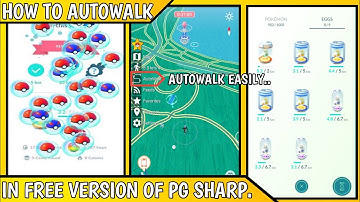 How to autowalk in free version of pg sharp/Autowalk in Pg sharp/Pokemon Go