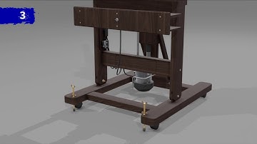 Cavalletto da studio | Studio easel M01