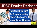 [Doubt Darbaar] Delhi jaau ki nahi? Adam Smith Canons,SLR ceiling, Compulsory License, MSF, FDI 0%