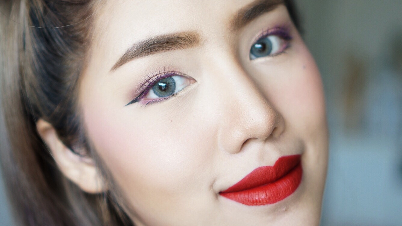 แต่งหน้าผิวแทน ปากแดง เอาอยู่ | Archita Station