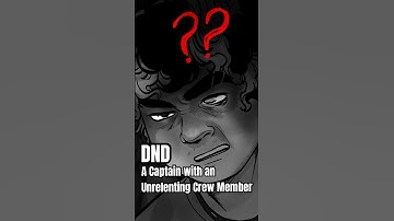 A captain with an unrelenting crewmate (forced into being a fugitive), they hate eachother #dnd #art