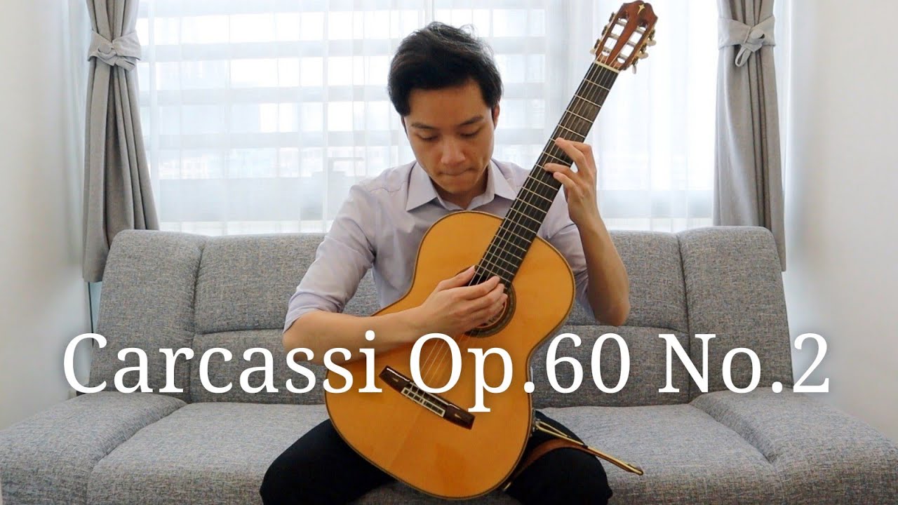 卡爾卡西25練習曲二號 ( Carcassi Op.60 No.2) |  (Classical Guitar cover by HON Ho Nam)