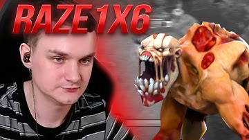 RAZE1X6 РЕЙДЖ НА LIFESTEALER! CUSTOM HERO CHAOS