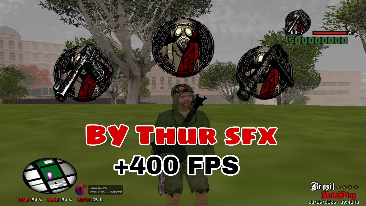 GTA ANT LAG BRP PC 260 MB 🩸 thur sfx ( RODA ATÉ NO FOGÃO )