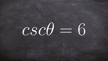 Sketch a triangle given a trig angle then determine remaining trig functions of angle