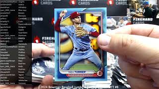 5/11/2024 2024 Bowman Baseball Jumbo 8 Box Case Break PYT #8