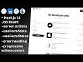 Learn Next.js 14 Server Actions With This One Project (UseFormStatus, UseFormState, Error Handling)