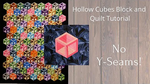 Hollow Cubes Quilt Block | Quilt Tutorial | Free Q...