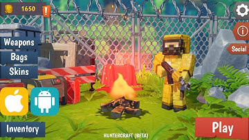 Huntercraft: Zombie Survival | Mobile Game (ANDROID/IOS) - GAMEPLAY [1080P 60FPS]