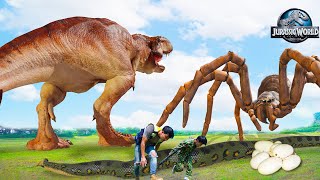 Most REALISTIC T-Rex Attack | T rex Vs Mammoth | Jurassic Park Fan Made Movie | Dinosaur |Rexy Films