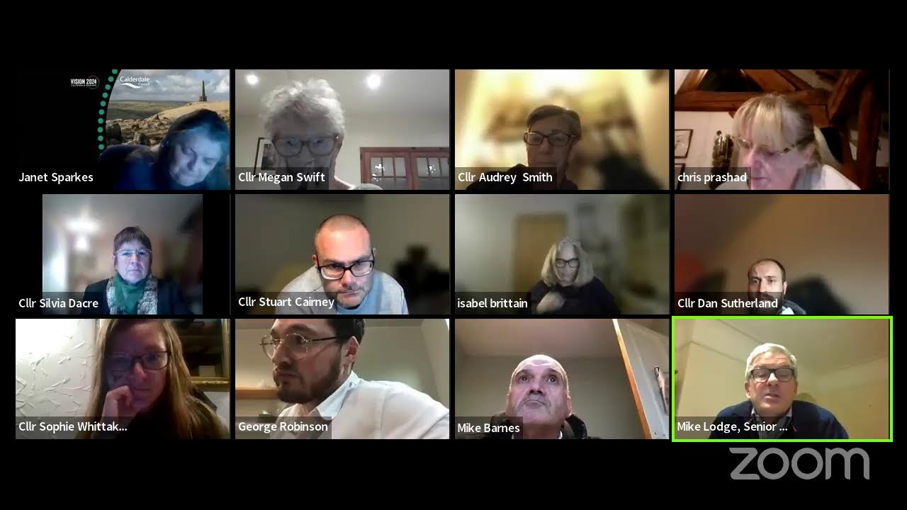 Calderdale Council Strategy and Performance Scrutiny Board Meeting | Wed 23 Nov 2022