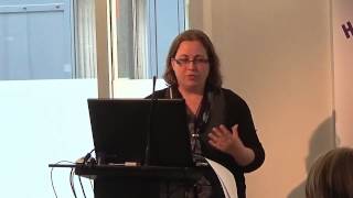 Gayle Monk from Anthony Collins Solicitors talks at WIN!