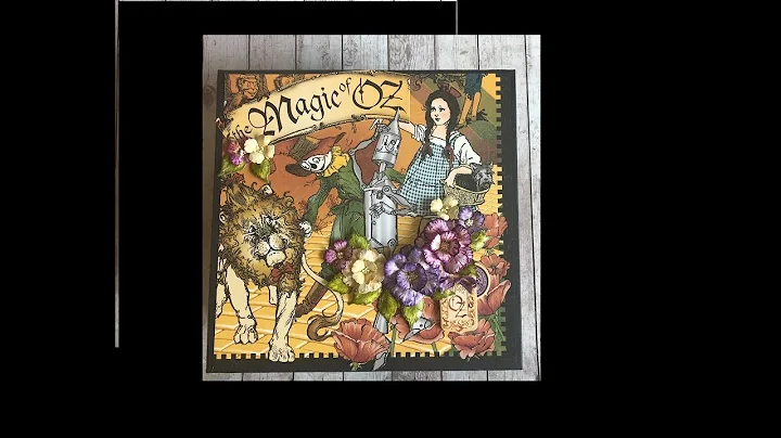 MINI ALBUM TUTORIAL PART 1 GRAPHIC 45 MAGIC OF OZ ...