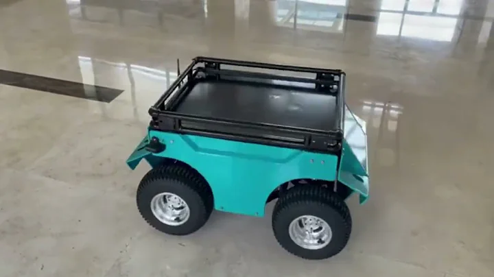 Small mobile ugv wheeled chassis robot for sale