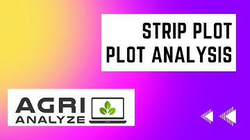 Strip Plot Analysis Analysis using Agri Analyze