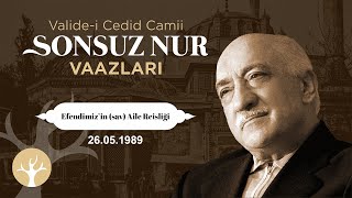 Efendimiz’in (sav) Aile Reisliği | Sonsuz Nur Vaazları 20 | M. Fethullah Gülen screenshot 1