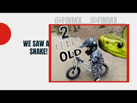2 year old sees a snake riding the trails. Let’s play a game (see description)!
