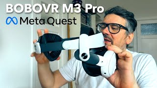 The best headstrap for the Meta Quest 3? BoboVR M3 Pro Bobovr M3pro Head Strap Installation Video