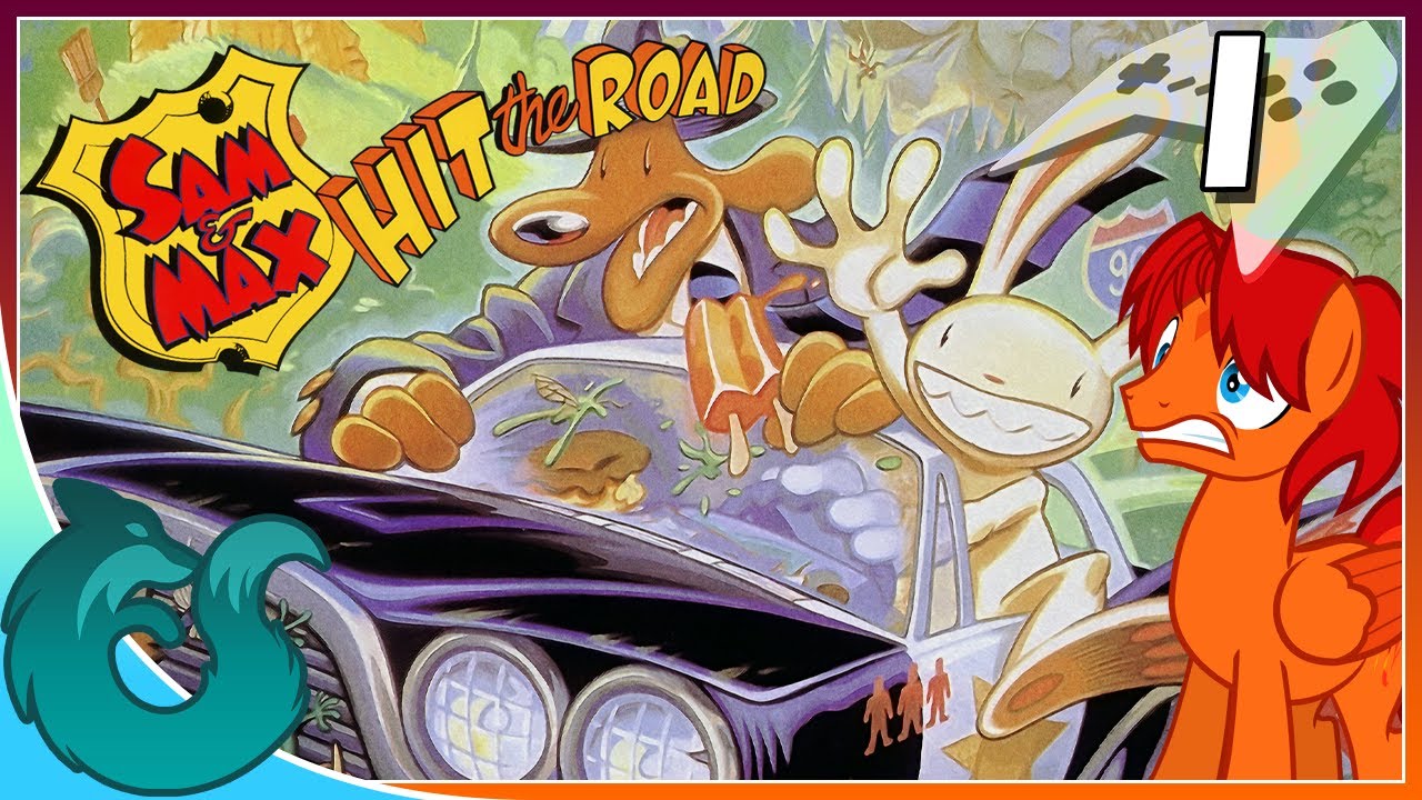 Point and Click Confusion | GoldenFox Plays Sam & Max Hit the Road Pt ...