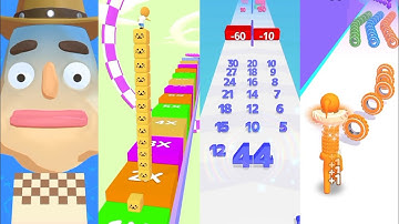 Sandwich Runner - Cube Surfer - Number Master - Long Neck Run, Gameplay Walkthrough