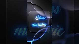 How to get the clean GLASSMORPHIC effect in Alight Motion#AlightMotion #Glassmorphism #GraphicDesign