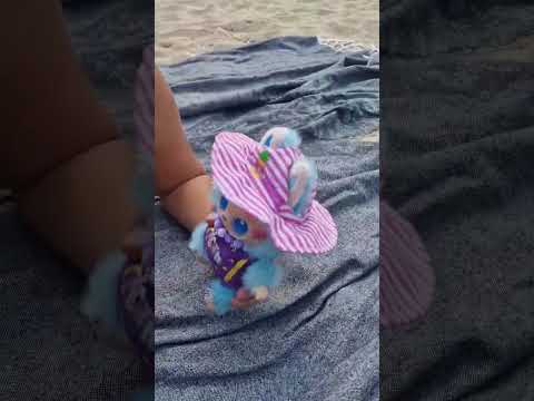 Labubu on the beach ⛱️ 😎