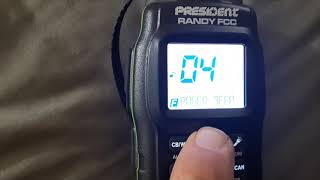 President Randy Fcc Handheld Cb Review.
