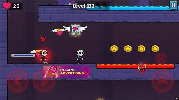 Red and Blue Stickman 2 Walkthrough