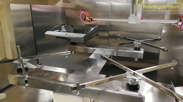 RPG Five Axis Painting Machine Spraying Motion Tests