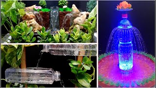 TOP 3 Fountain with Plastic Bottles / DIY