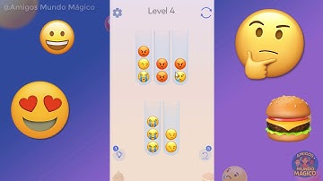 Emoji Sort Master 😀 GAME 🐶🍕😂 🧙‍♂️🎮