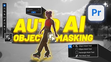 NEW AI Object Masking Tool in Premiere Pro | Automatic AI Masking Tutorial 2025