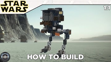 FIRST ORDER AT-ST | Minecraft Star Wars Tutorial