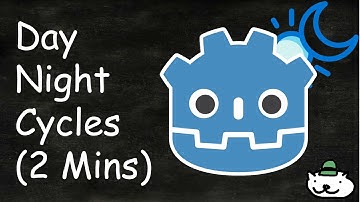 Make Day-Night Cycles in Godot (Fast & Easy Tutorial)