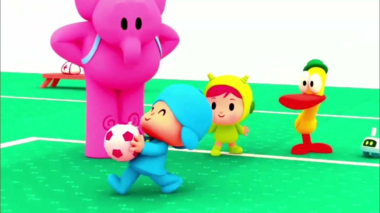 POCOYO in ENGLISH Color Balls and Football Games VIDEOS and CARTOONS YouTube