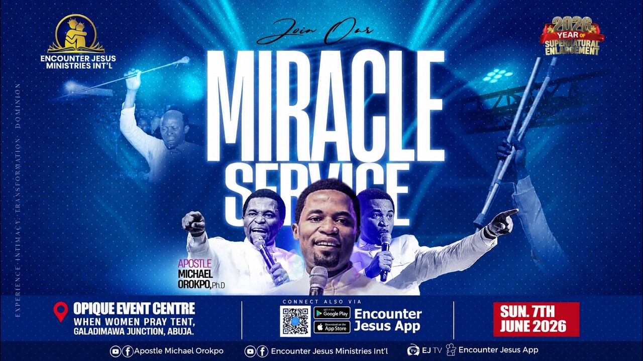 ⁣EFFECTING THE NAME OF JESUS || 07.06.2026 || APOSTLE HILLS AGBO