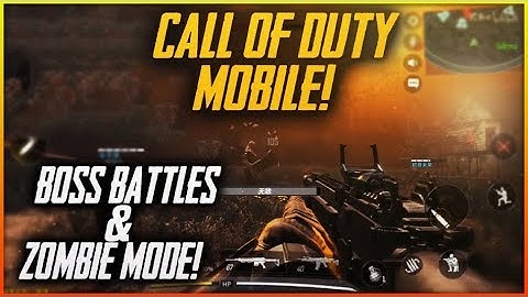 Call of Duty MOBILE BETA - Boss Fights, Zombie Mode, Gameplay from HIJACKED / NUKETOWN / STANDOFF