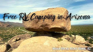 Full Free RV Camping in Arizona | Indian Bread Rocks Willcox, AZ 🌄 News