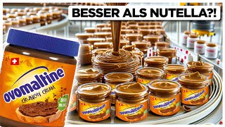How Ovaltine Crunchy Cream is made in the factory