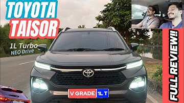 TOYOTA TAISOR 2025 1L Turbo (V Grade!)🔥 The Most Popular Compact SUV in Town?? 🤔 LET’S FIND OUT! 🙌 