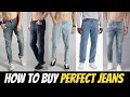 ULTIMATE JEANS BUYING GUIDE | HOW TO BUY PERFECT JEANS FOR YOUR BODY TYPE in Hindi