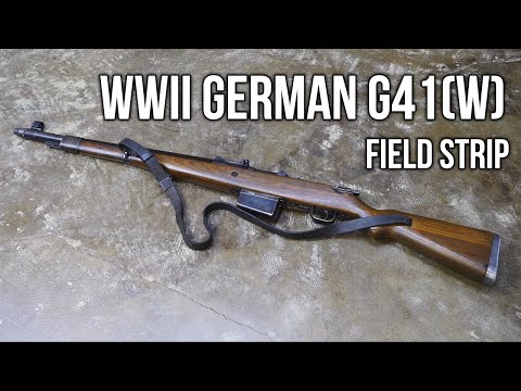 WWII German G41(W) Field Strip