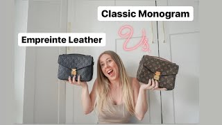 metis monogram empreinte leather