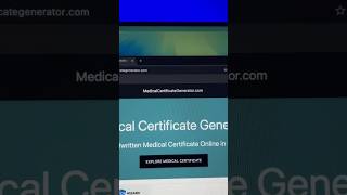 Medical certificate generator ai, Powerful ai | how to use 👍